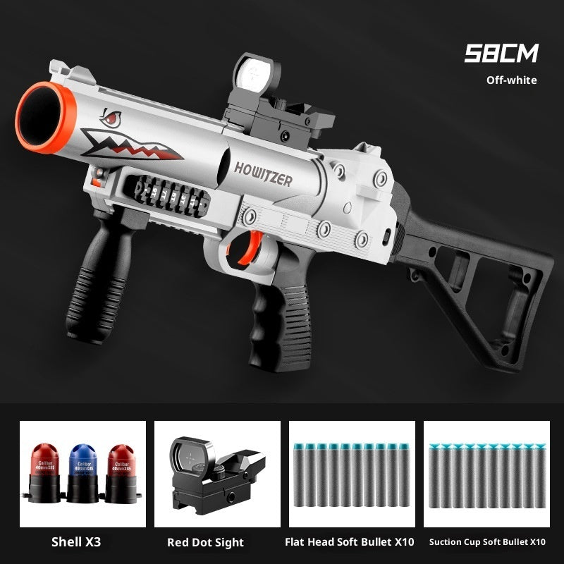 Three-series Grenade Launcher Soft Bullet Gun Can Launch Toy Gun