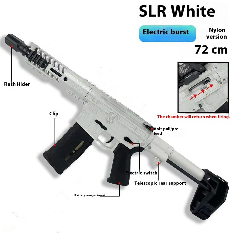 Full-automatic Reloaded Children's Boy Nylon Chicken Real Battle Toy Gun