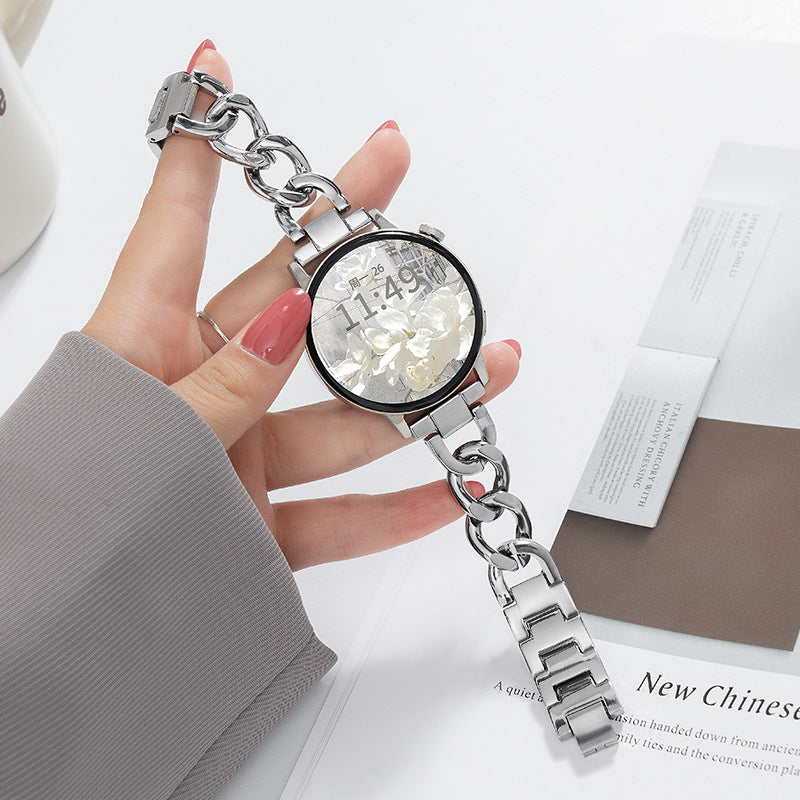 GT2 Metal Watch Strap Chanel-style