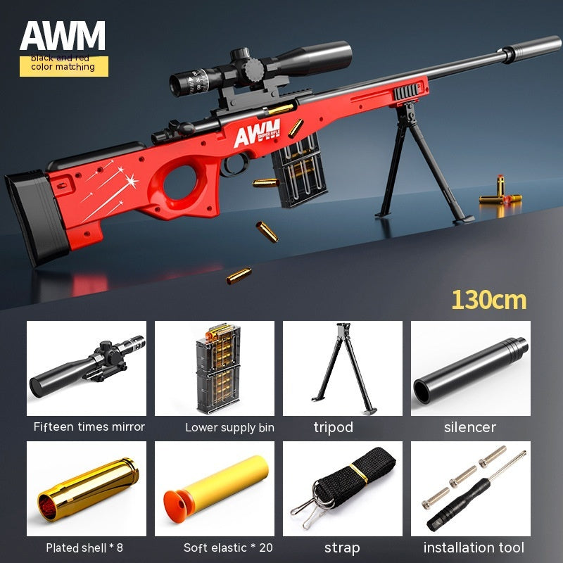 Oversized Manual Loading AWM Can Launch Sniper Rifle