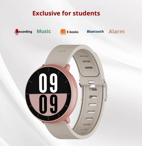 High School Student Bluetooth Music Player Alarm Clock Sports Watch
