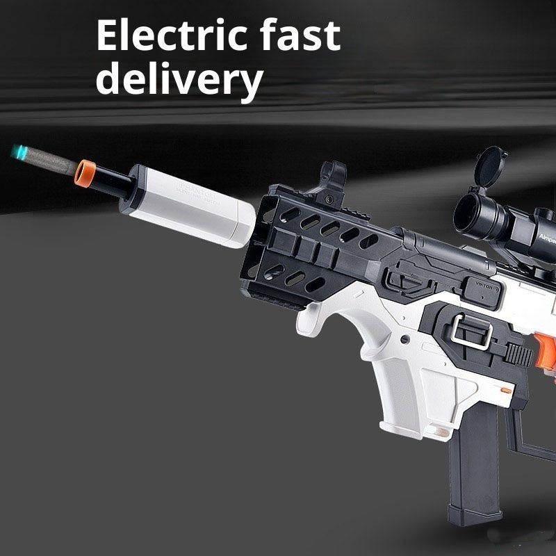 Dagger Victor Charge Electric Continuous Hair Soft Bullet Gun Children's Toy