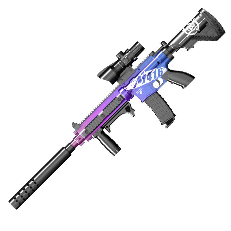 Children's Toy With Manual Bolt Throwing Shell Soft Bullet Gun