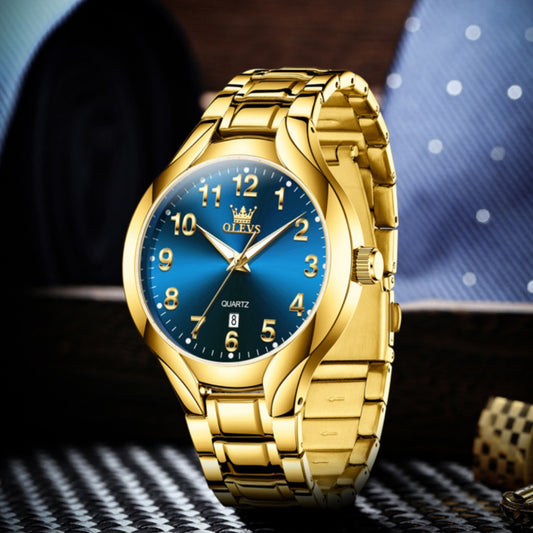 Men's Versatile Fashion Three-dimensional Dial Quartz Watch
