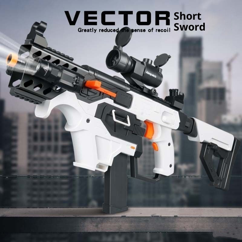 Dagger Victor Charge Electric Continuous Hair Soft Bullet Gun Children's Toy