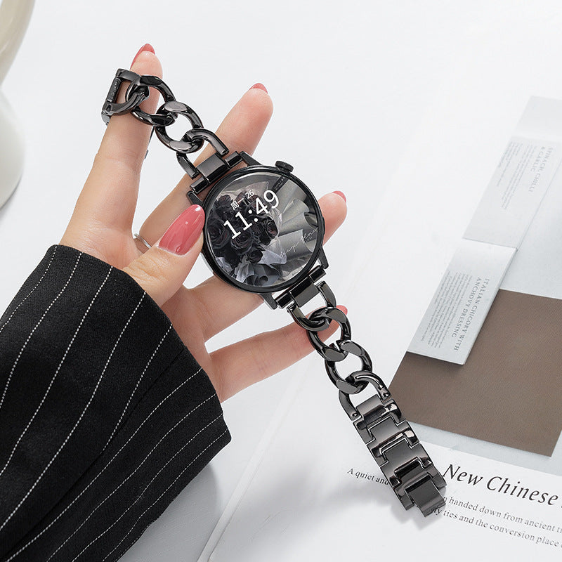 GT2 Metal Watch Strap Chanel-style