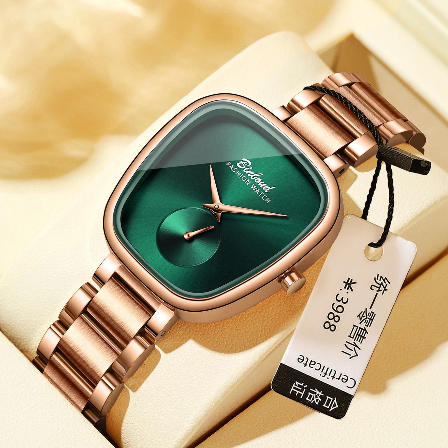 Women's Waterproof Stainless Steel Quartz Watch