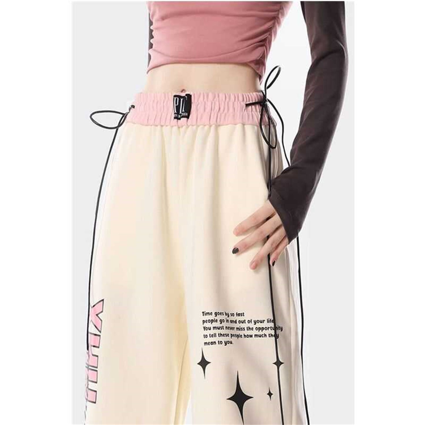 Women's Leisure Sports Trousers Straight Tube