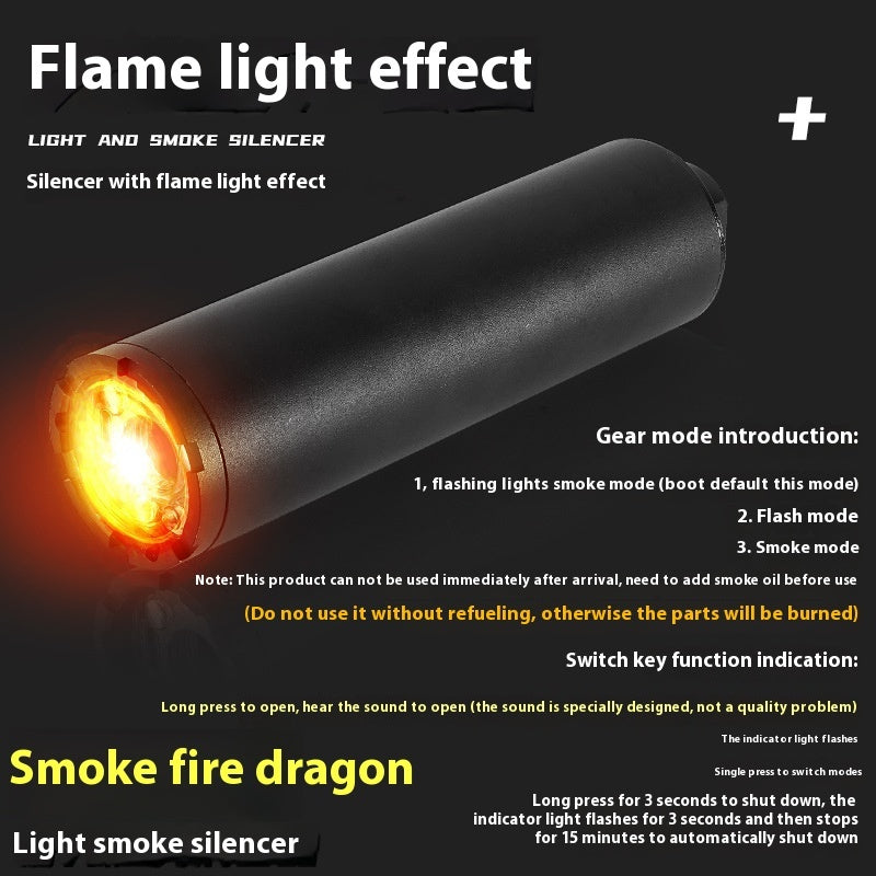Smoke Fire Dragon Silencer Blind Tiger Hell Fire Toy