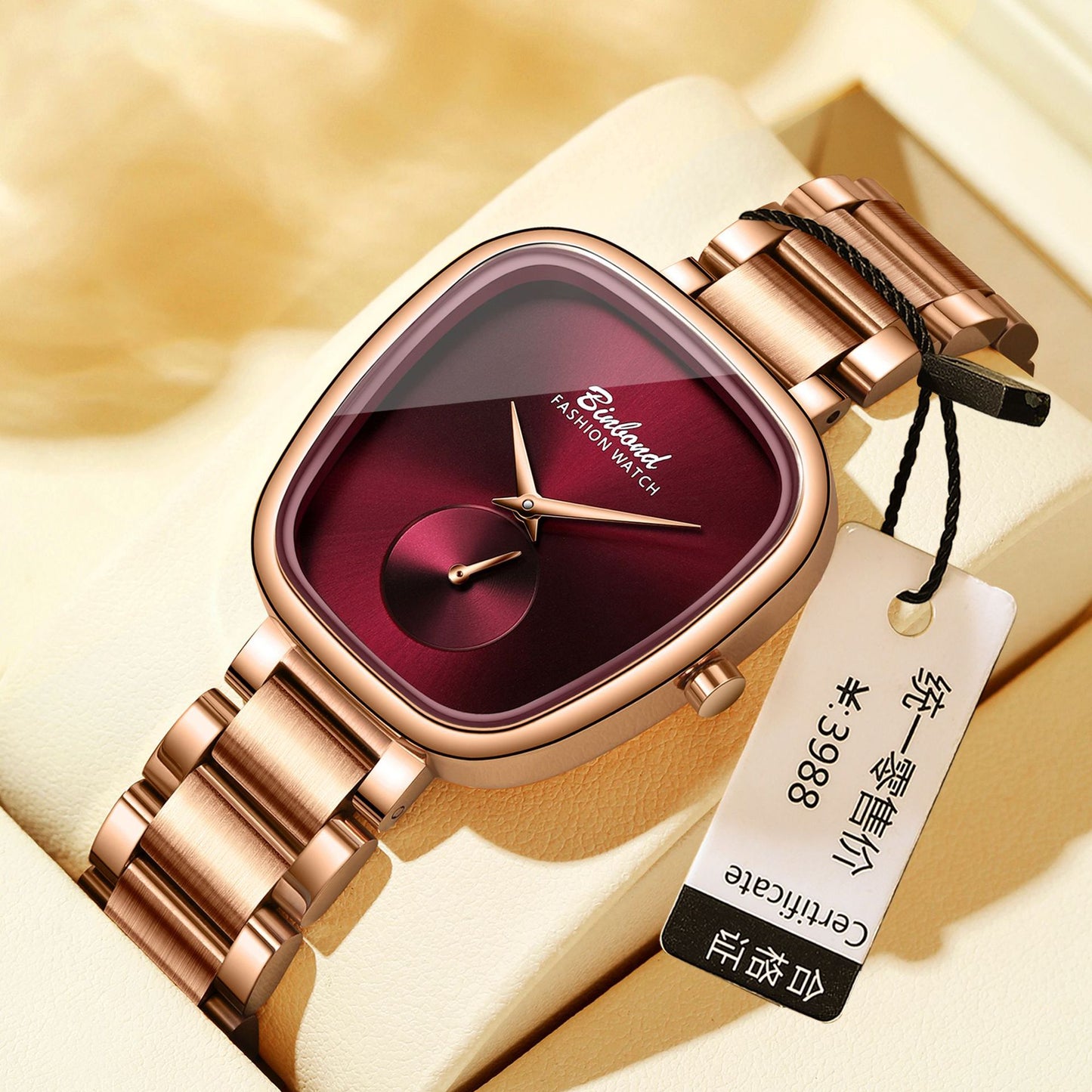 Women's Waterproof Stainless Steel Quartz Watch