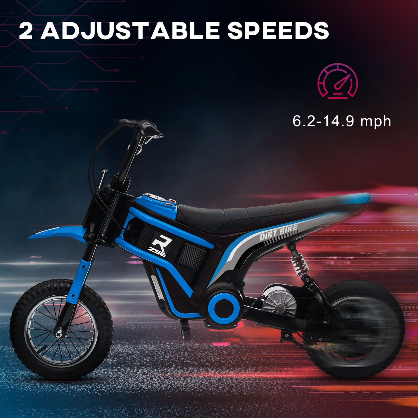 24V 350W Electric Dirt Bike Up to 15 MPH w/ Twist Grip Throttle