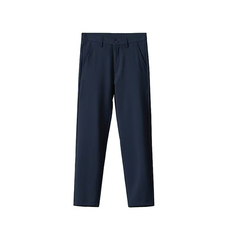 Loose-fitting Casual Draped Wide-leg Floor-length Pants