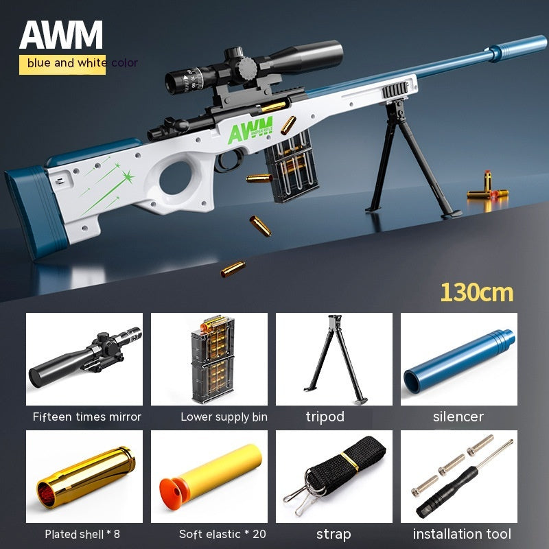 Oversized Manual Loading AWM Can Launch Sniper Rifle